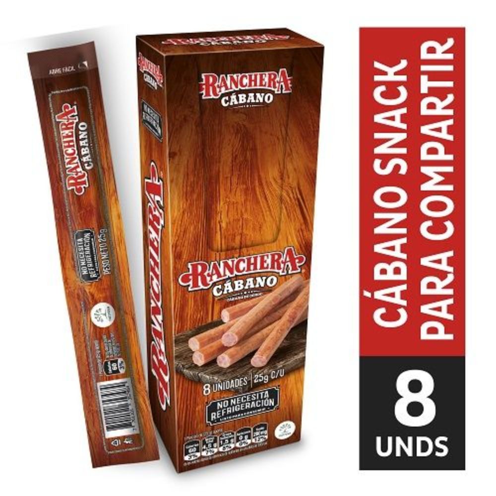 C BANO RANCHERA 200G PLEG. 8UND Mercalan